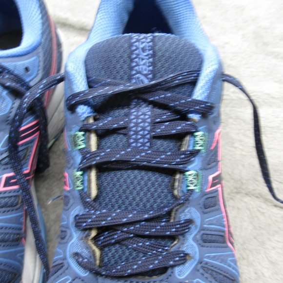 Asics GEL Venture 7 Shoe Women Sz 10 Blue Pink Trail Running Sneaker Lightweight - Picture 5 of 16